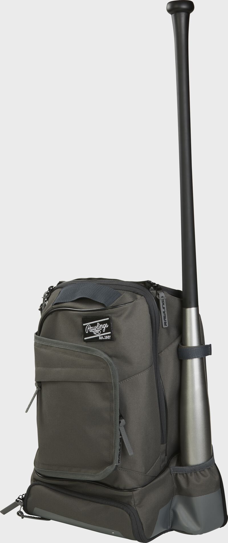 Front left-side view of Rawlings Training Backpack - SKU: R701 image number null