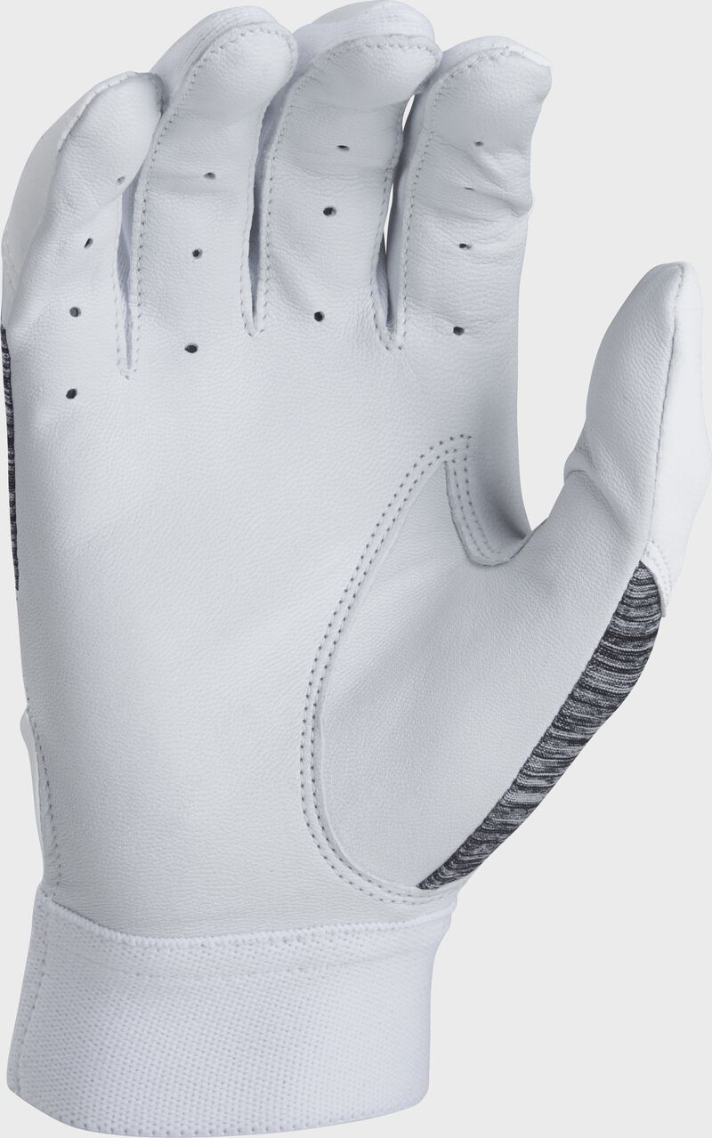White palm of a 5150WBG-W 5150 batting glove