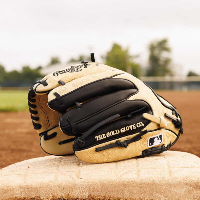 Rawlings ベージュ ユニフォーム Heart of the Hide 11.75-inch Topo Print Wing Tip Glove | Rawlings