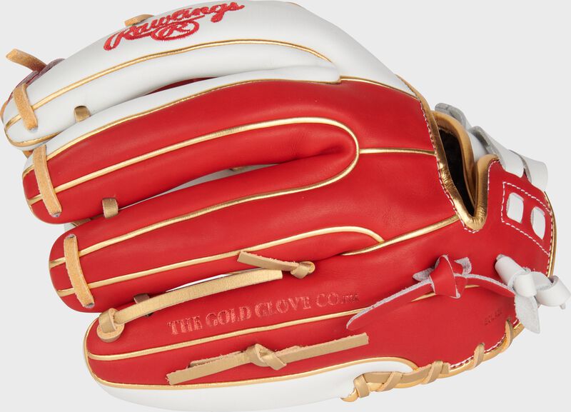 Liberty Advanced Color Series 11.75 in Infield Glove, White/Scarlet, Right
