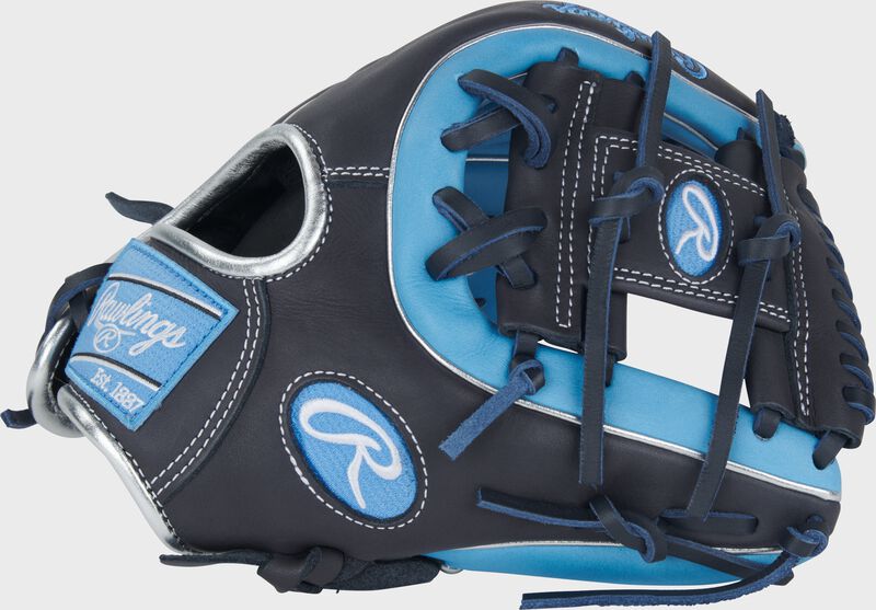 Navy thumb of a Rawlings NXT Series 11.25-Inch Infield Glove with a Pro I-web loading=