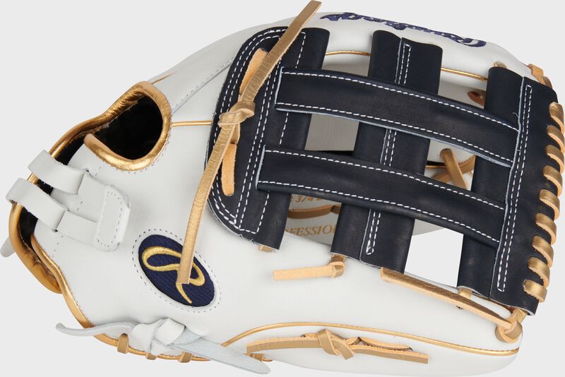 Liberty Advanced Color Series 12.75 in Outfield Glove, White/Navy, Left
