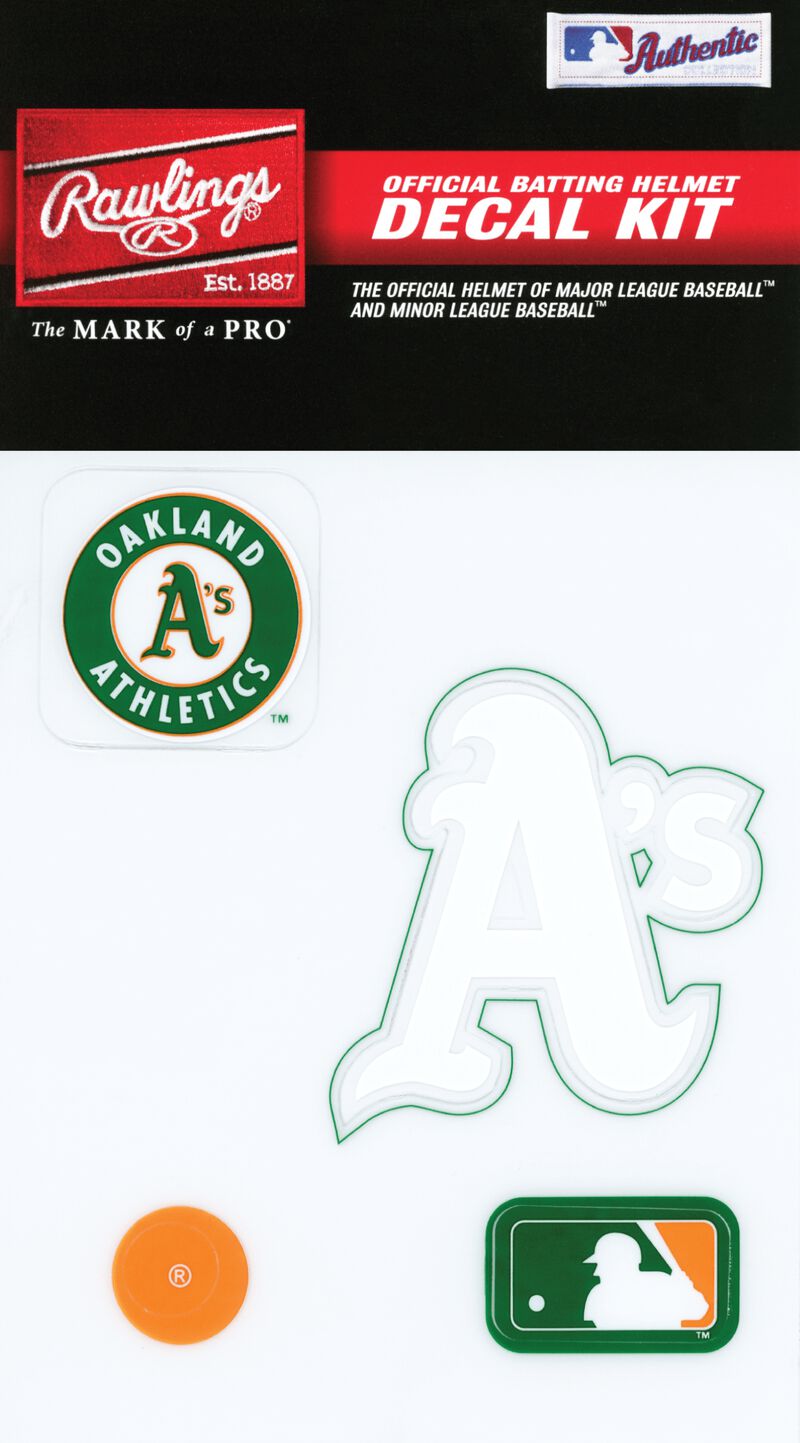 MLB Oakland Athletics Decal Kit