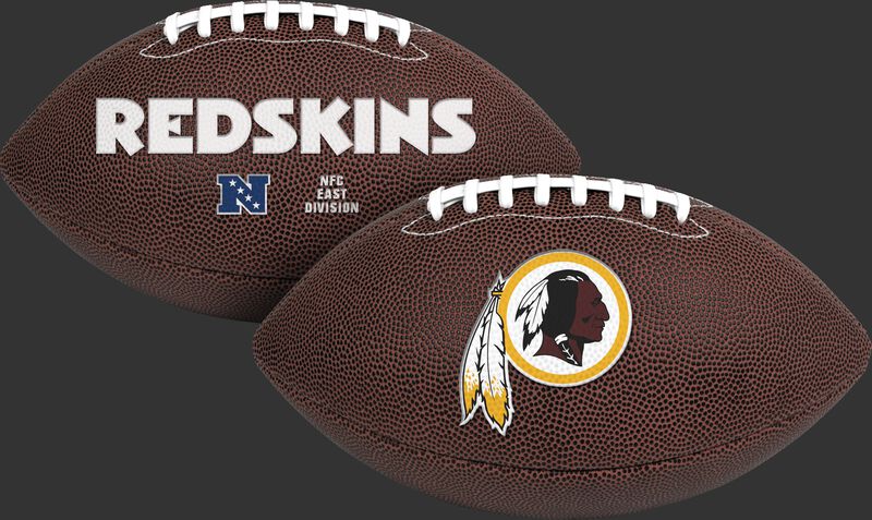 NFL Washington Redskins Air-It-Out youth football with team name and logo SKU #08041087121