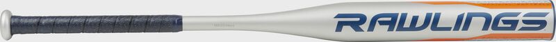 FPZS13 Storm fastpitch softball bat with a silver barrel and navy grip