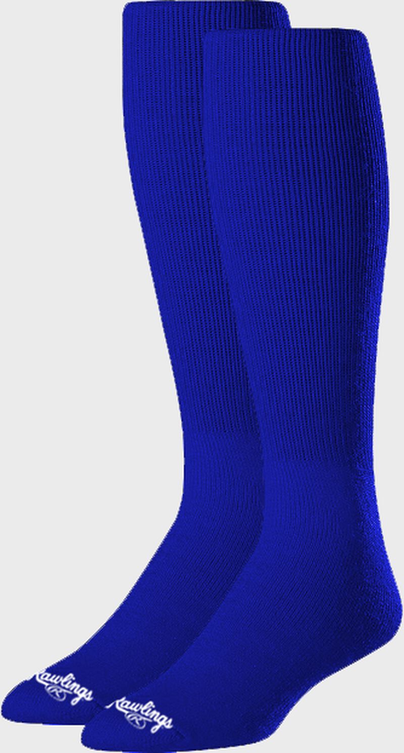 Royal blue over-the-calf socks | SKU:SOC-BLU