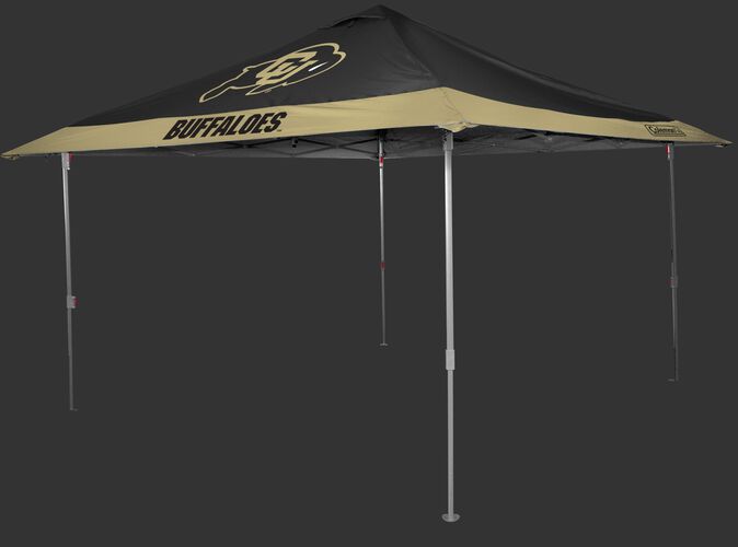 Rawlings Gold and Black NCAA Colorado Buffaloes 10x10 Eaved Canopy With Team Logo and Name SKU #07843071111