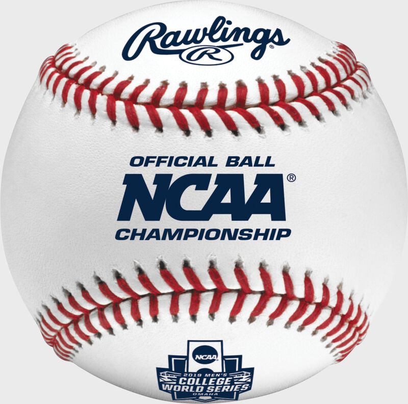 FSR1NCAA-CWS Official 2019 NCAA Championship Baseball with the CWS logo image number null
