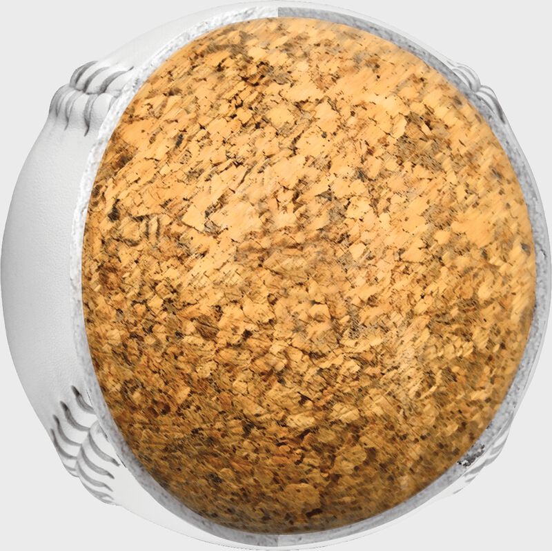Inside cork of a C120WASA K-Master 12-inch softball