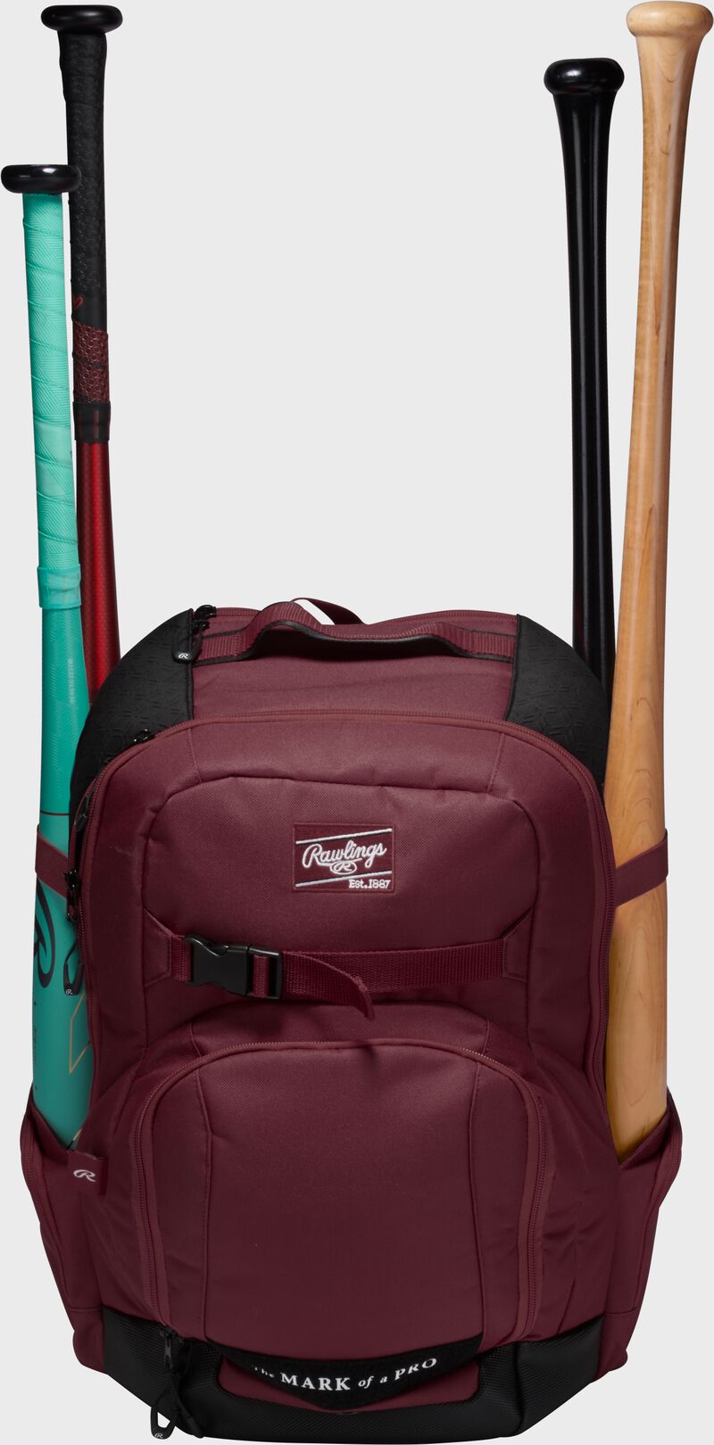 Rawlings Journey Players Backpack, Maroon