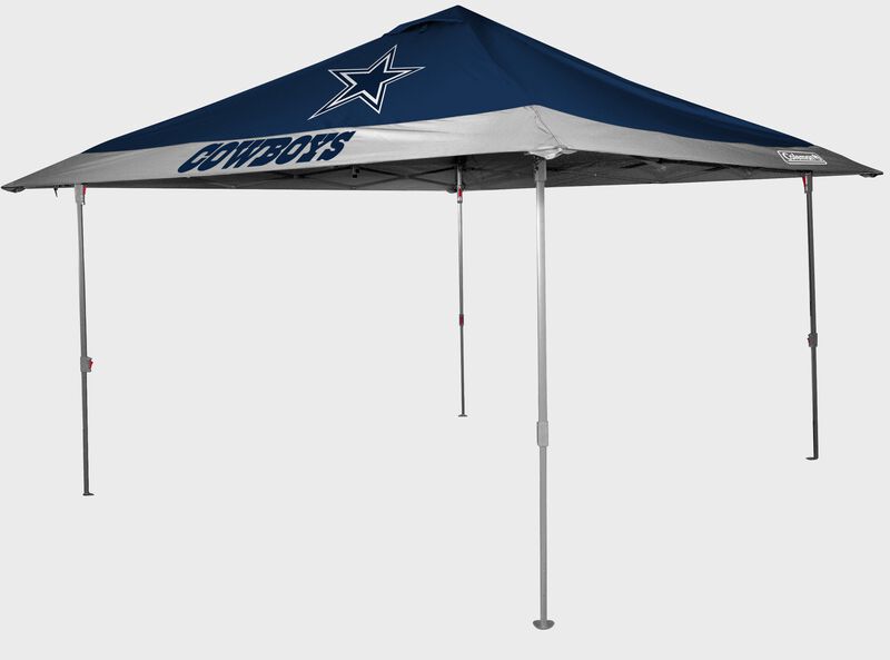 Rawlings Navy and Grey NFL Dalllas Cowboys 10x10 Eaved Canopy With Team Logo and Name SKU #07561065111 image number null