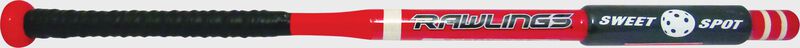 A red/black LITESTIKBAT lite-stik training bat SKU #LITESTIKBAT
