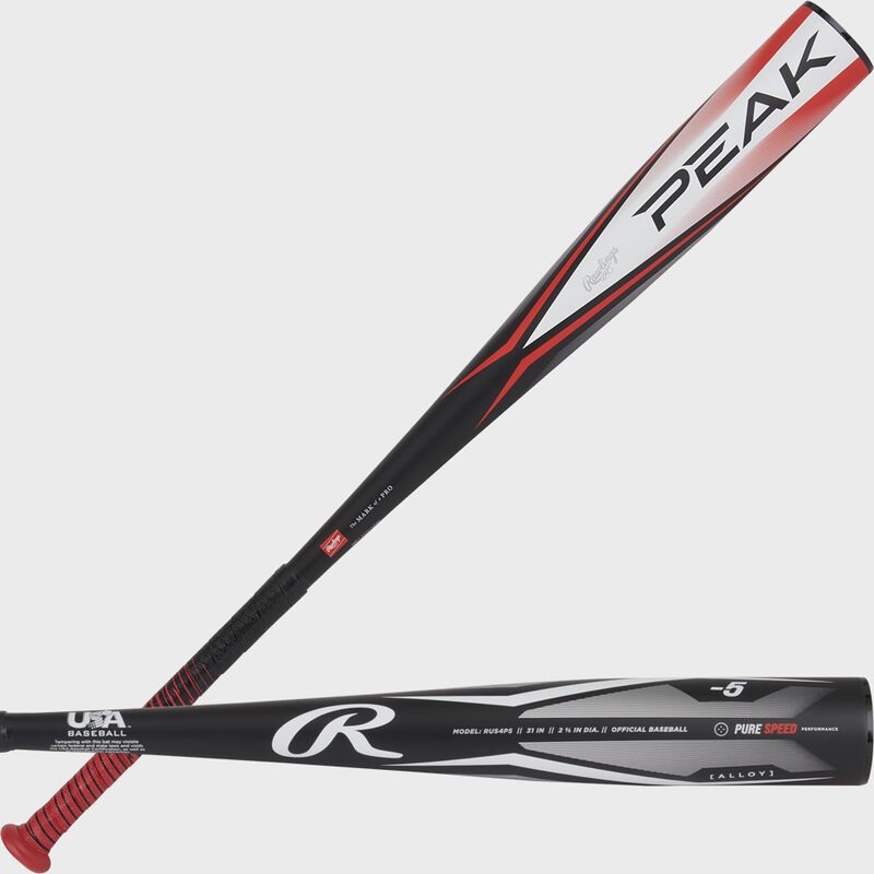 Rawlings Peak USA Baseball Bat, -5, -10, -11 loading=