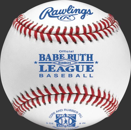 RBRO1 Babe Ruth competition grade baseball with raised seams