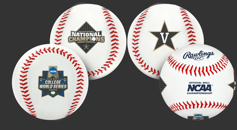 2019 NCAA Vanderbilt Commodores College World Series Champions baseball