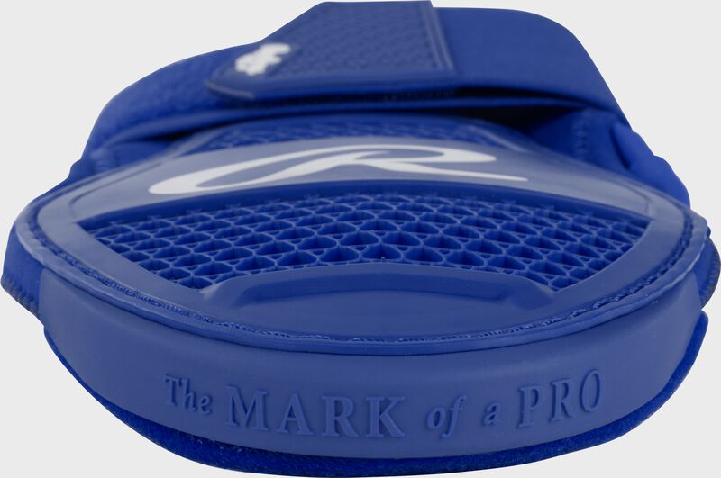 Finger view of a royal Rawlings sliding mitt