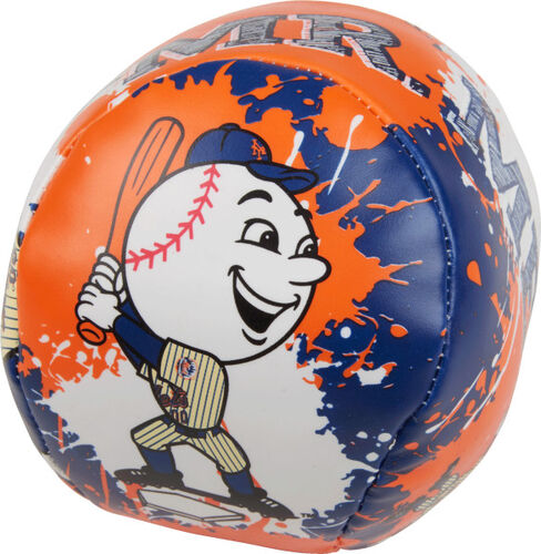 Rawlings New York Mets Quick Toss 4'' Softee Baseball With Team Mascot On Front In Team Colors SKU #01320017112