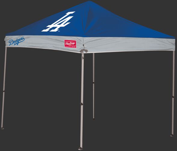 Rawlings Blue and Grey MLB Los Angeles Dodgers 9x9 Canopy Shelter With Team Logo and Name SKU #06250011111