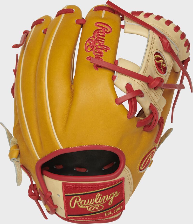 PROFL12-2BU Rawlings 11.5-inch Heart of the Hide I-web glove with a butterscotch back