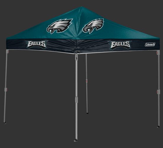 Rawlings Green and Black NFL Philadelphia Eagles 10x10 Canopy Shelter With Team Logo and Name SKU #03221080111