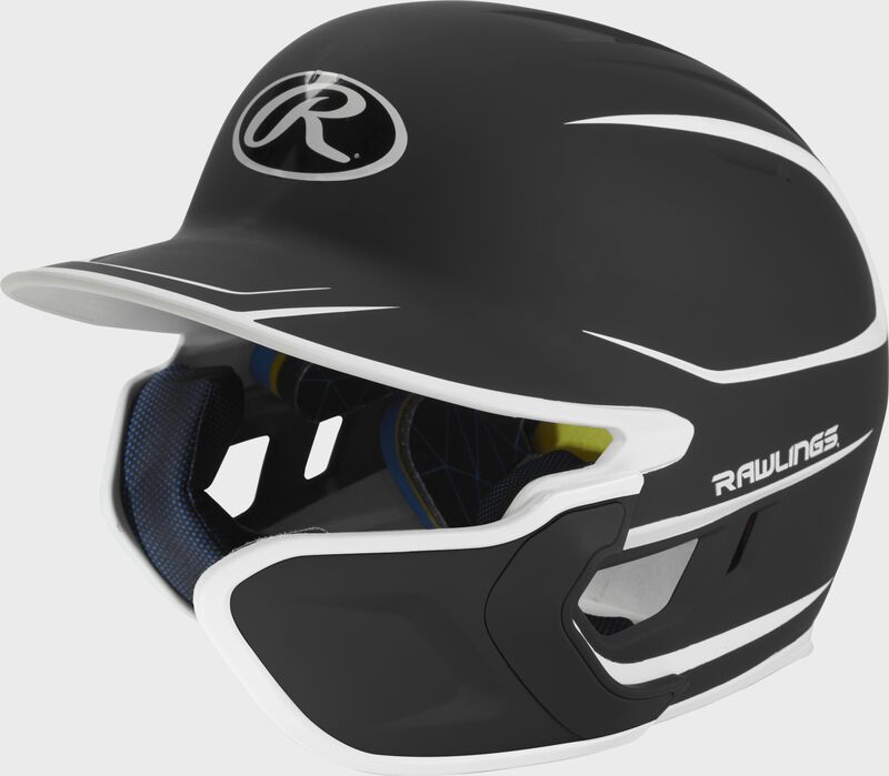 Mach Right Handed Batting Helmet with EXT Flap, 1-Tone & 2-Tone
