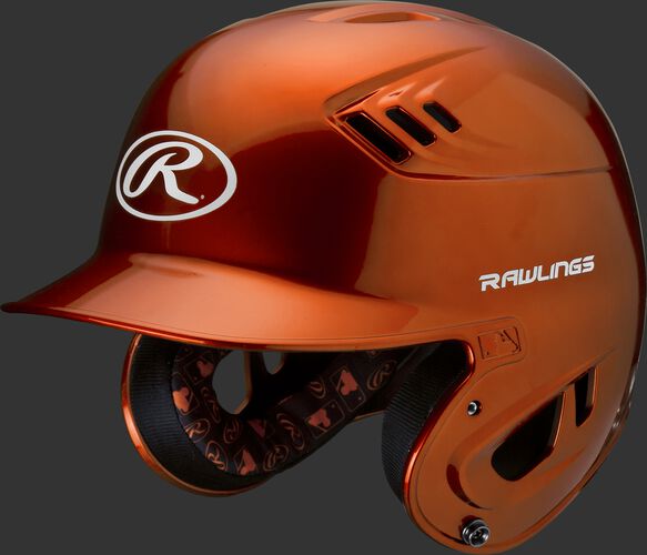 Velo Junior Batting Helmet Orange