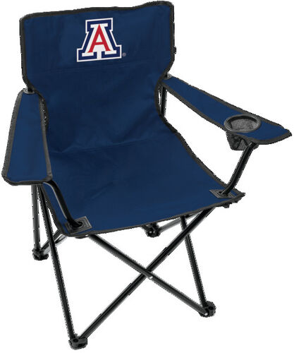 Front of Rawlings Navy Blue NCAA Arizona Wildcats Gameday Elite Chair With Team Logo SKU #00563068111