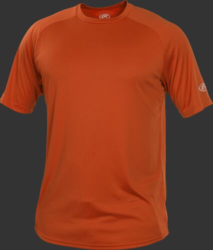 YRTT Youth burnt orange crew neck short sleeve jersey