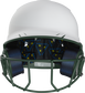Front view of Rawlings Mach Ice Softball Batting Helmet, Dark Green - SKU: MSB13 image number null