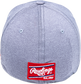 Back view of Rawlings Black Clover USA Heathered Fitted Hat - SKU: BCR1RUH0071 image number null