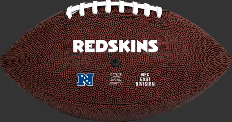 Brown NFL Washington Redskins Football With Team Name SKU #07081087811