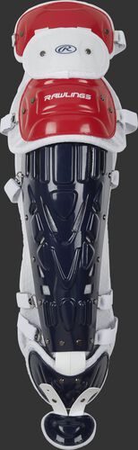LGVEL-USA red/white/blue Velo Series leg guard