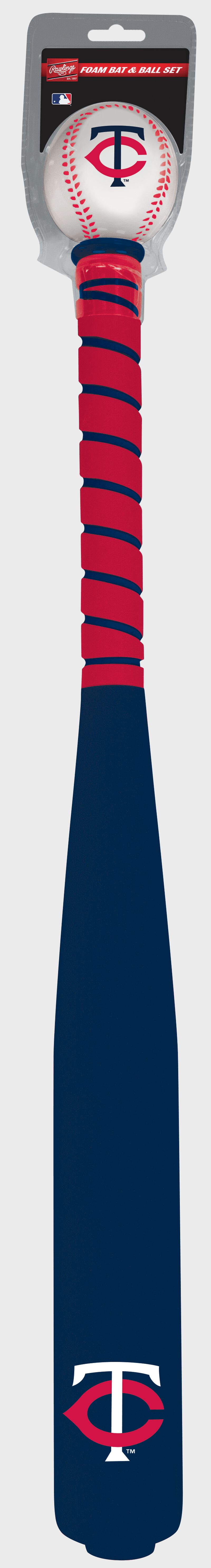 MLB Minnesota Twins Foam Bat and Ball Set