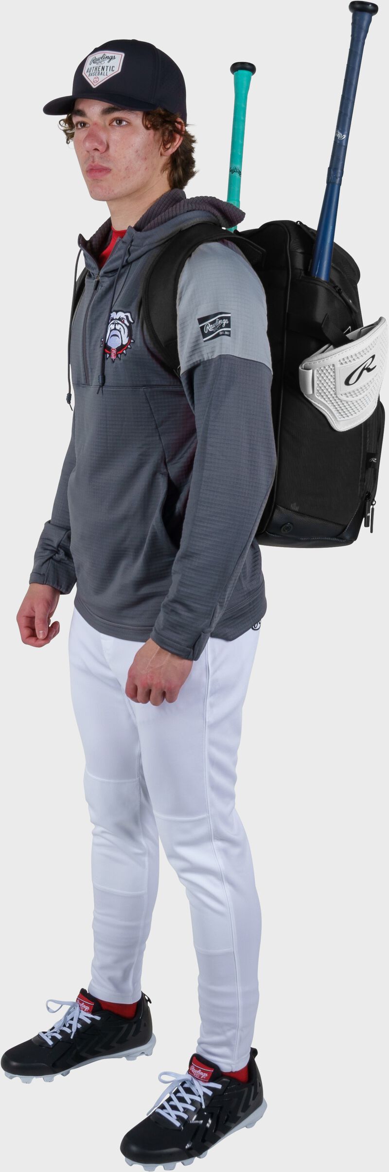 Franchise 2 Players Backpack, Black