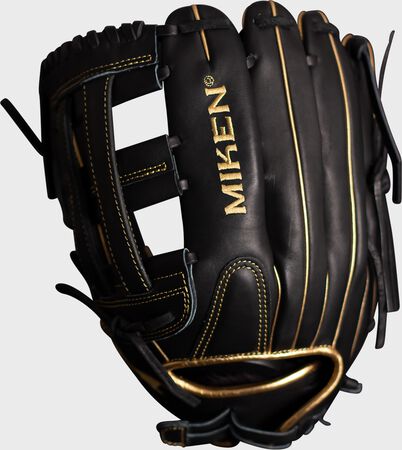 Gold Pro Series 14 in Black Slowpitch Glove