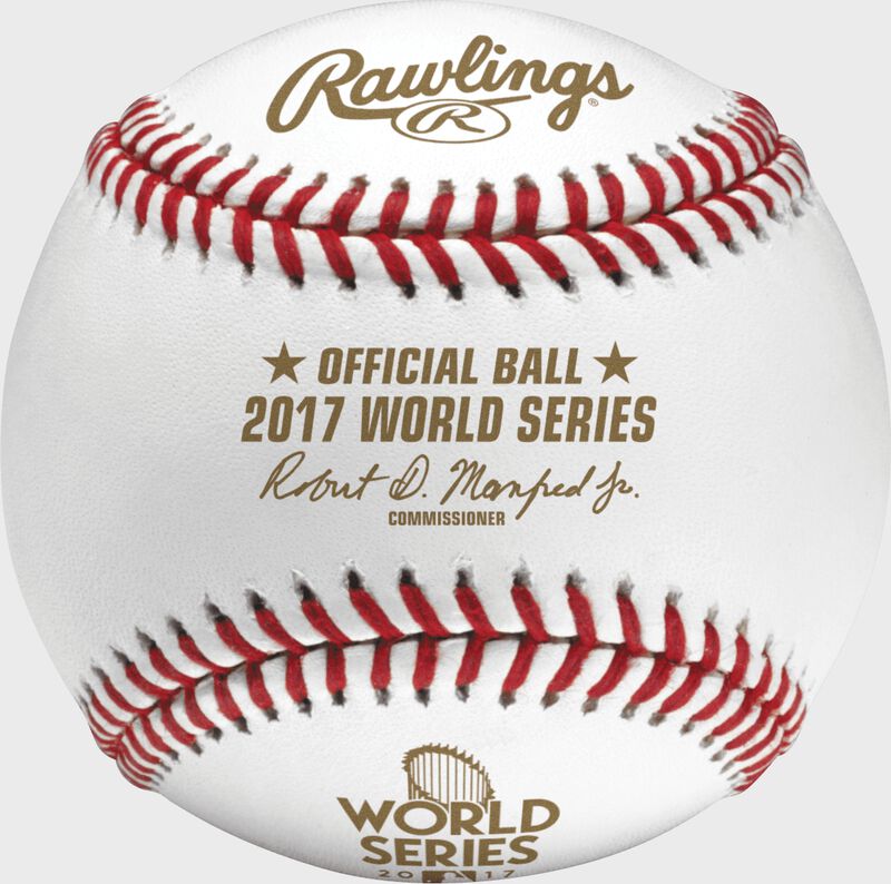 Dozen MLB 2017 World Series Baseballs