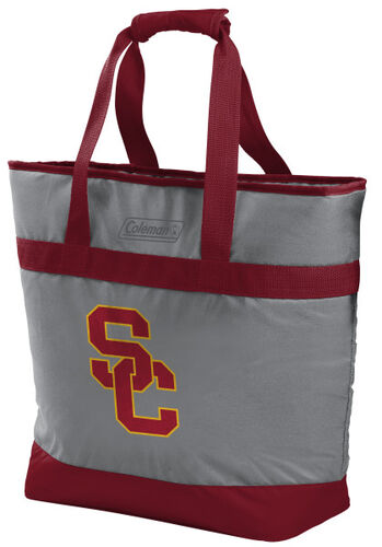 Rawlings USC Trojans 30 Can Tote Cooler In Team Colors With Team Logo On Front SKU #07883100111