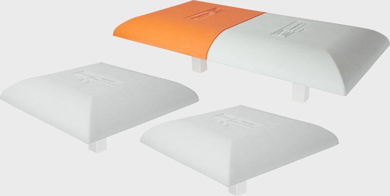 1 Hollywood Slider double first base and 2 regular Hollywood slider bases - SKU: HSDB