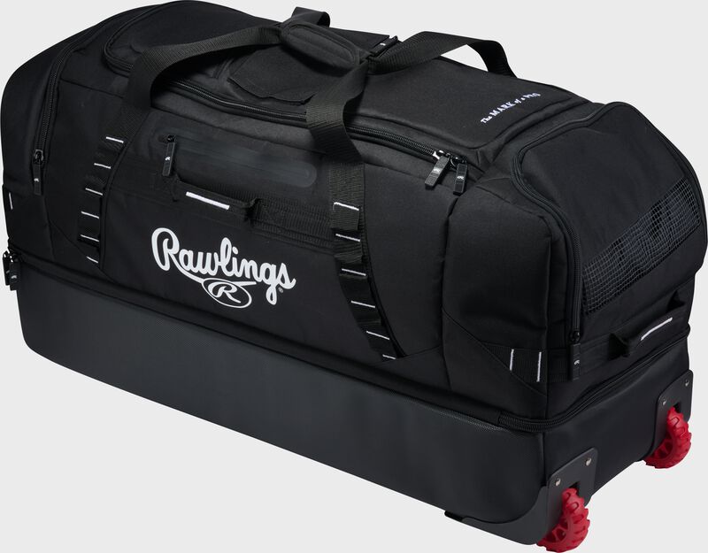 Rawlings YADI2 Luggage Wheeled Equipment Bag, Black