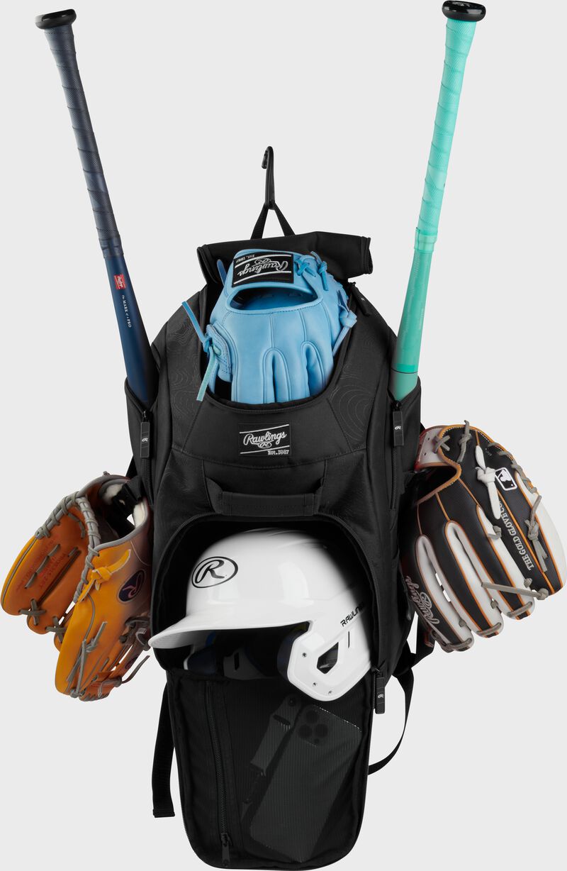Franchise 2 Players Backpack, Black