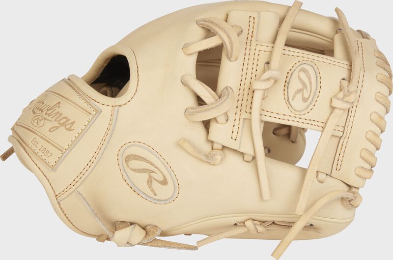 Thumb of a Camel Heart of the Hide Camel element glove with a Camel I web - SKU: PRO204-2C