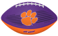 Purple and Orange NCAA Clemson Tigers Downfield Youth Football With Team Logo SKU #07903010121 image number null
