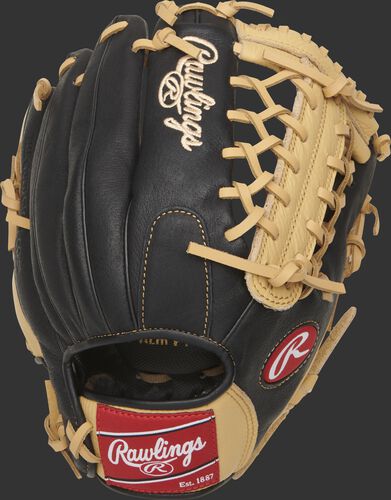 P115CBMT Prodigy 11.5-Inch youth glove with a black glove