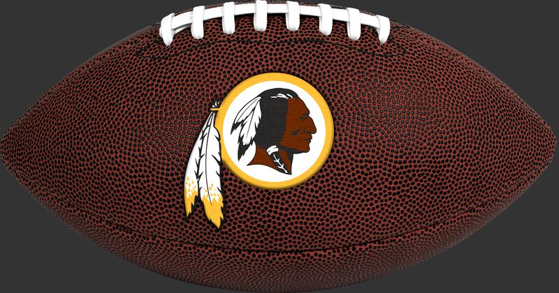 Brown NFL Washington Redskins Football With Team Logo SKU #07081087811