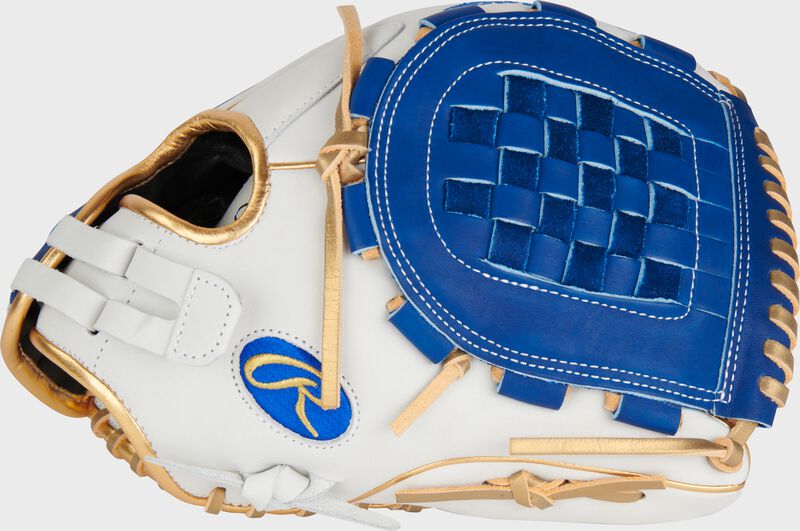 Liberty Advanced Color Series 12 in Fastpitch Glove, White/Royal, Right