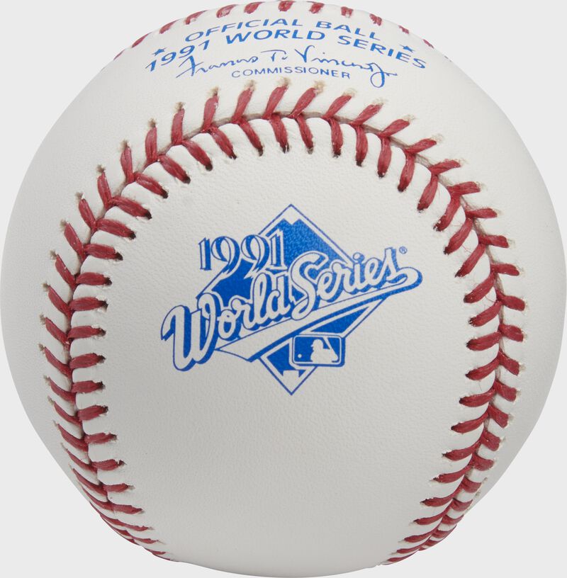 Rawlings MLB World Series Commemorative Baseball, 1991