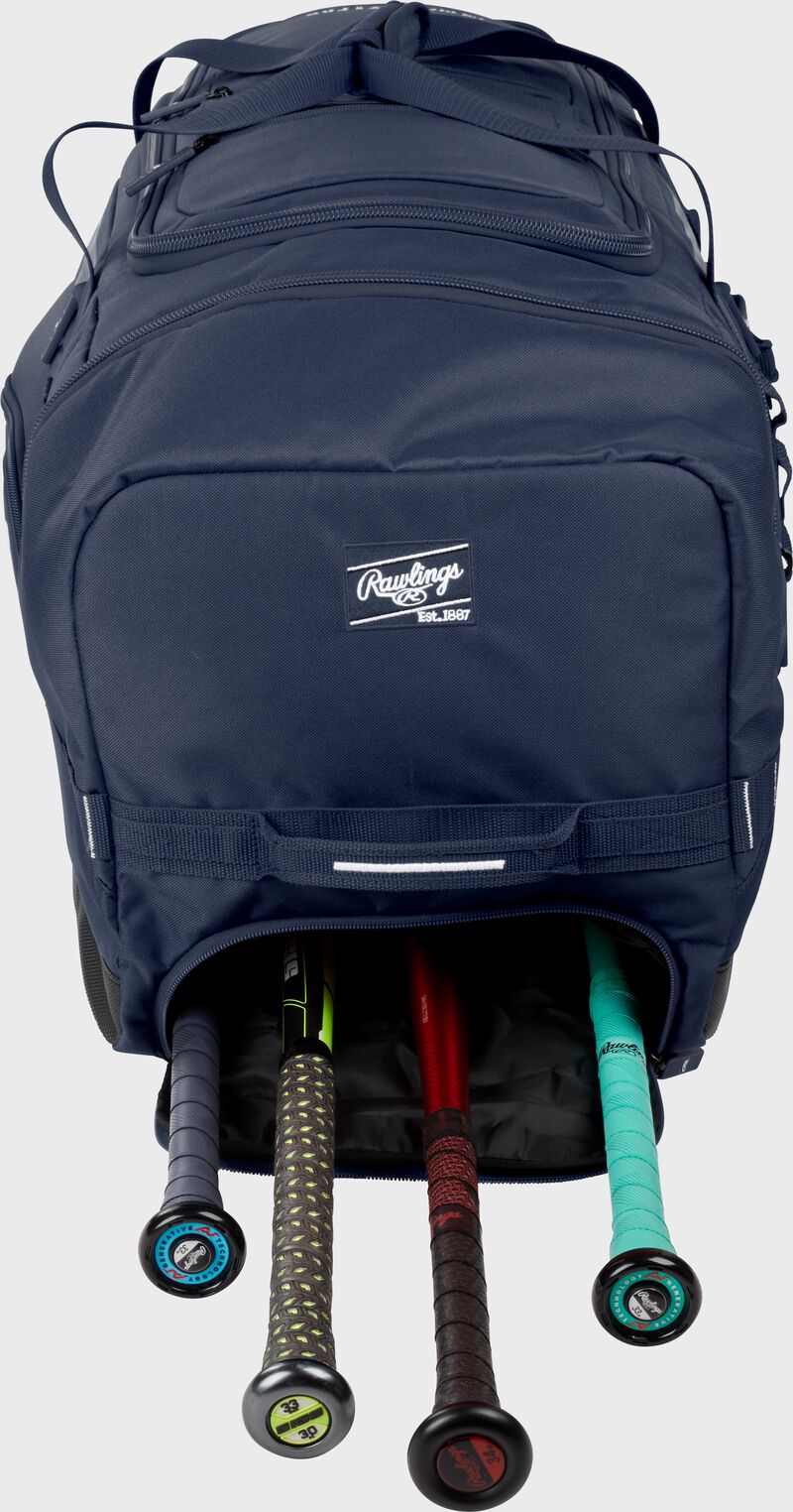 Yadi 2 Wheeled Equipment Bag, Navy