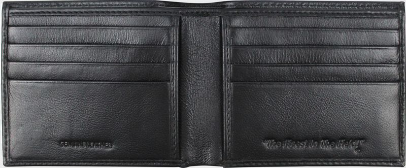 Inside view of Rawlings Baseball Stitch Bi-Fold Wallet | SKU:MW485-001