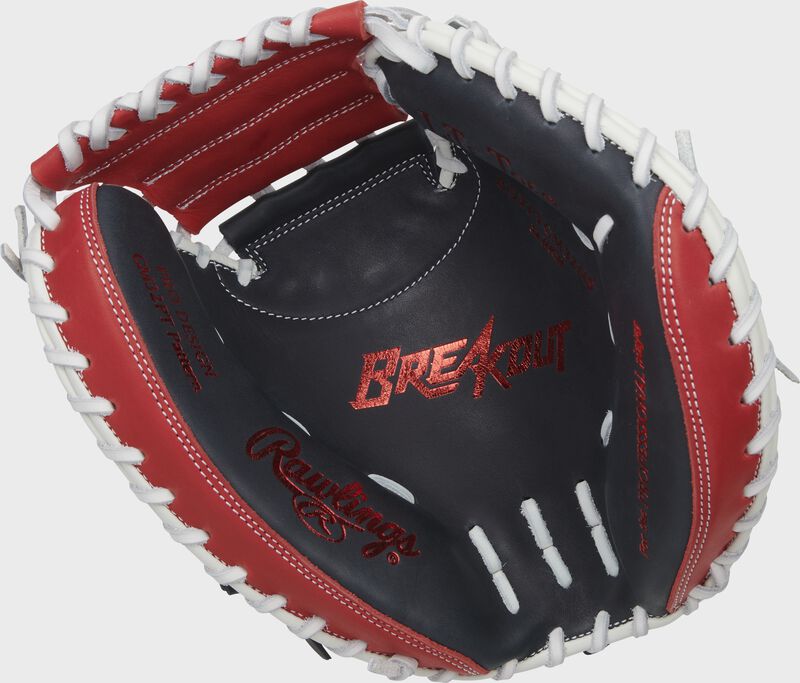 Shell palm view of 2022 Breakout 32-inch Youth Catcher's Mitt