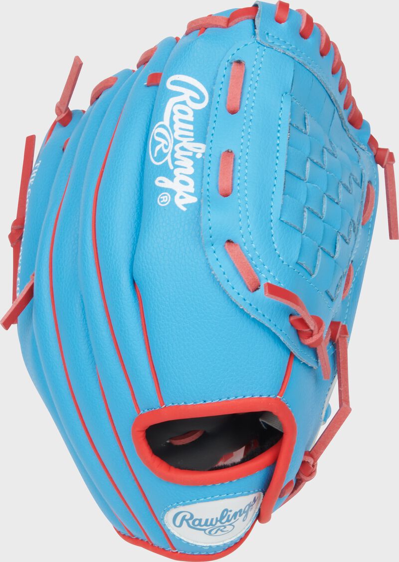 Back of a Rawlings Players Series 10.5-Inch Youth Glove